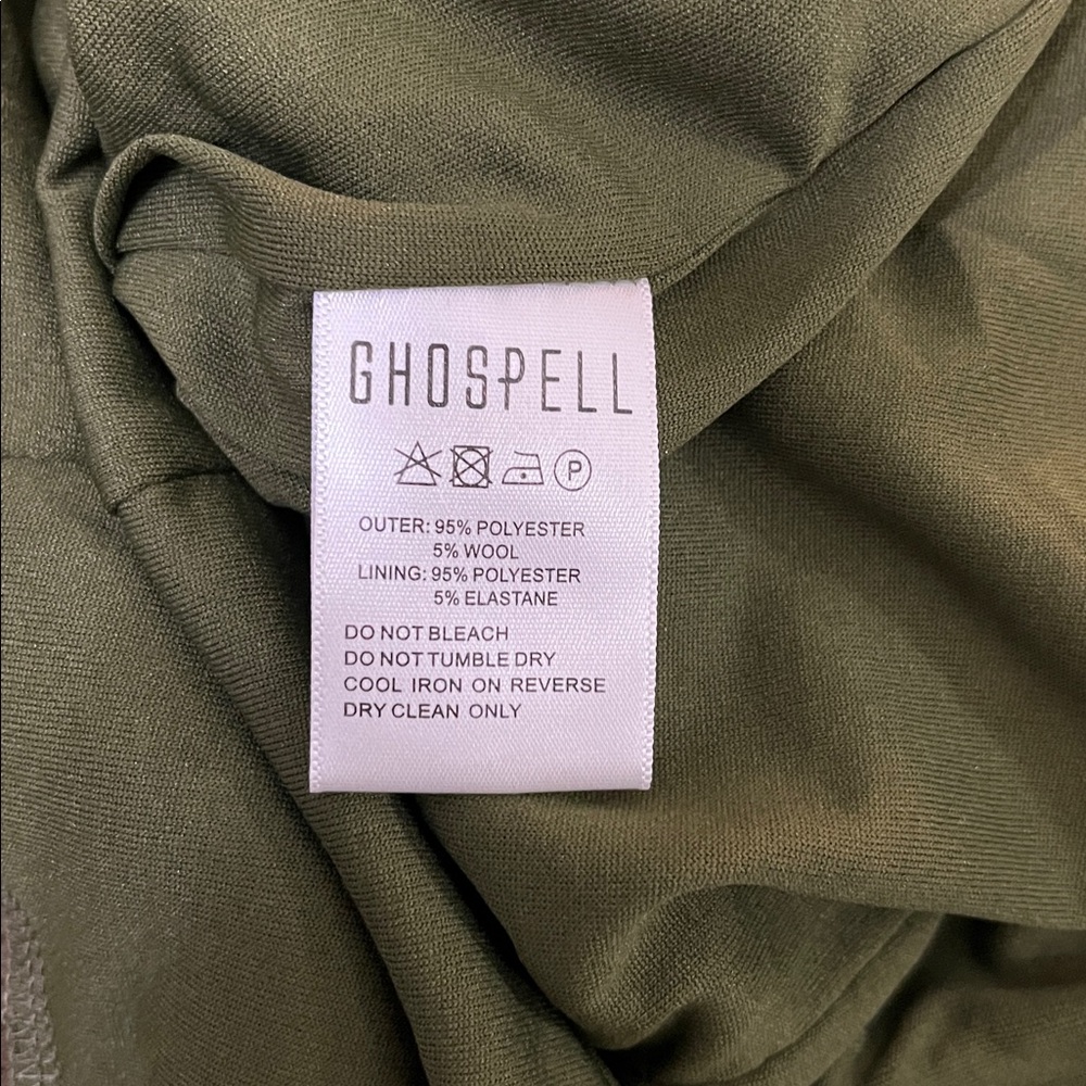 Ghospell One Shoulder Ruffle Ribbed Sweater Dress - Picture 16 of 17